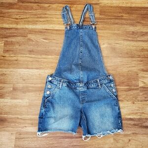 GAP Maternity Medium Overall Shorts